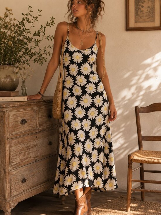 Forever 21 Dresses & Skirts - Soft Daisy Maxi Dress